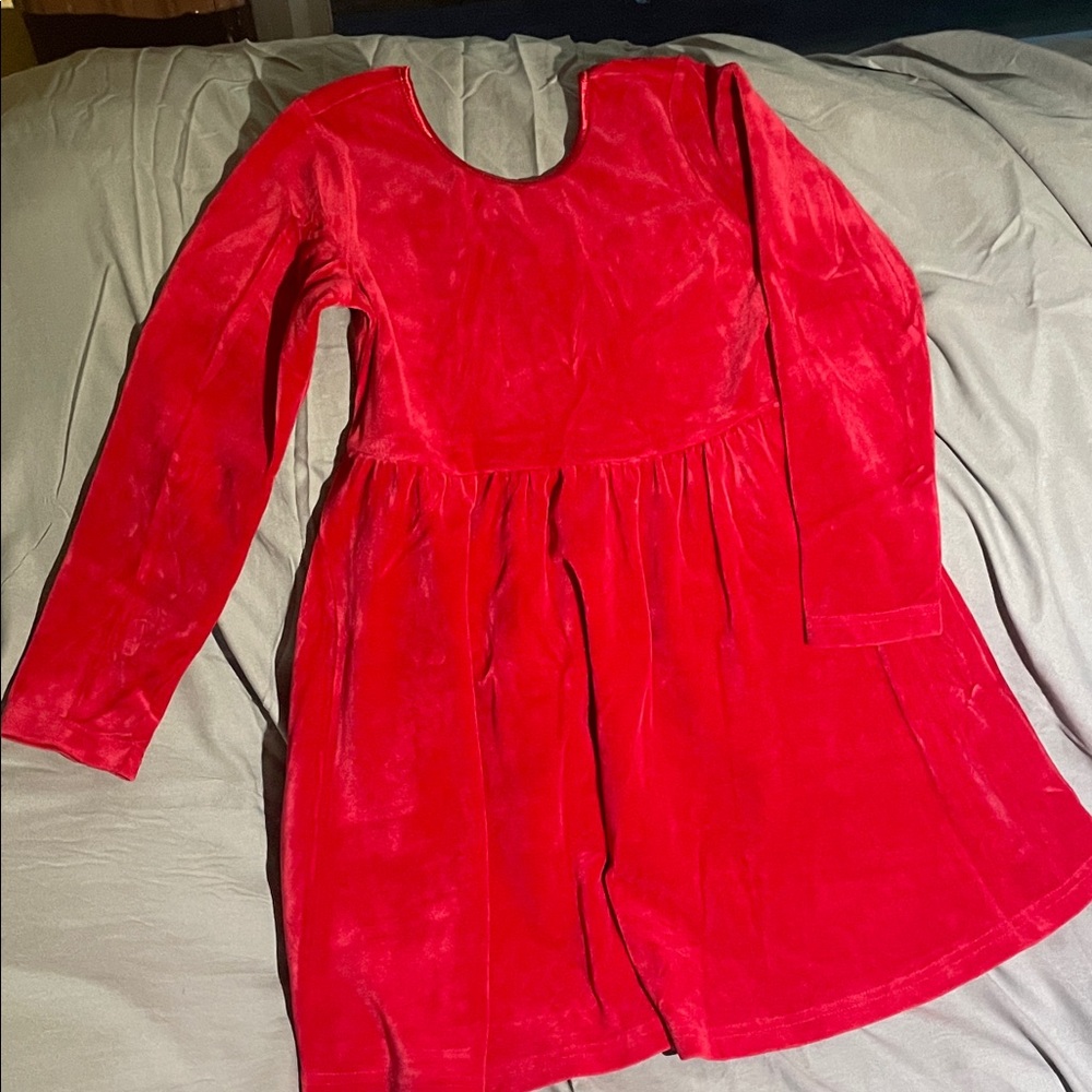 Hanna Andersson Vibrant Red Dress